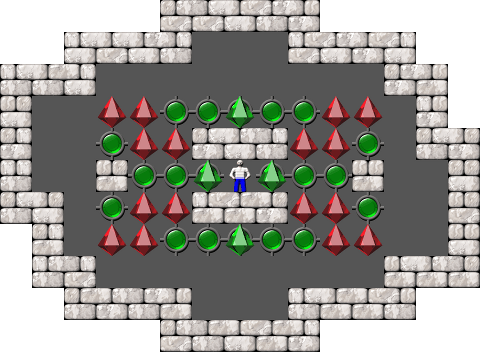 Сокобан Monry and Panda Arranged уровень 66